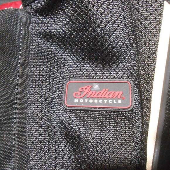 WOMEN'S SZ S INDIAN MOTORCYCLE BLK JACKET POLARIS BRASIL 2 MESH MARCA INDIAN NWO - Picture 4 of 12